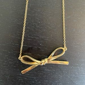 Kate Spade Gold Bow Necklace